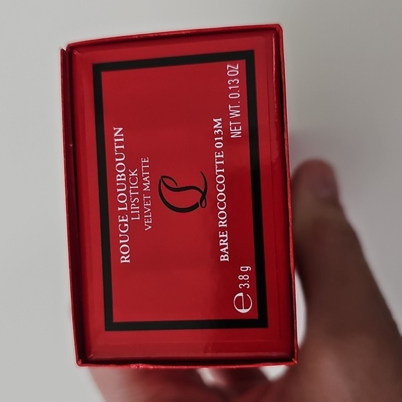 NWT Christian Louboutin Rouge Louboutin Velvet Matte Lipstick with Red Box - Picture 10 of 12